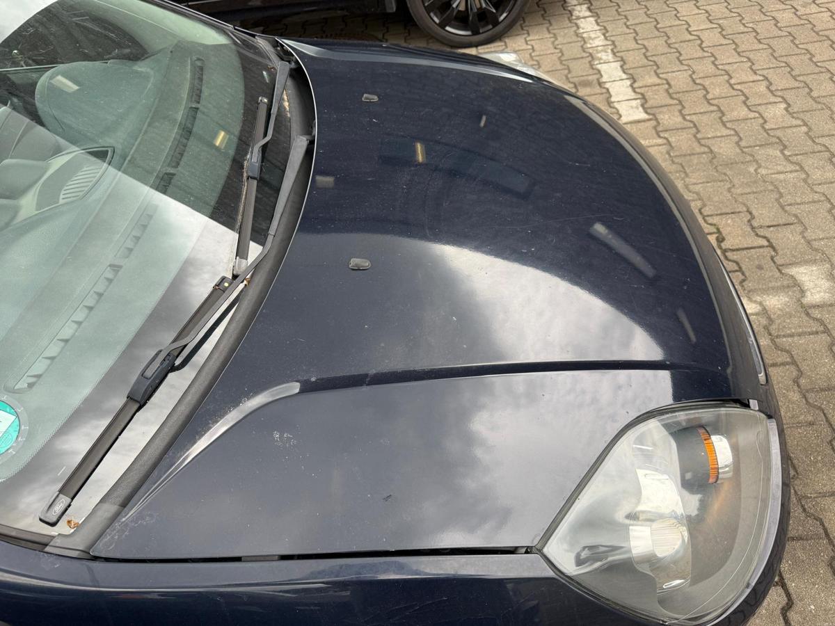 Ford Fiesta JD3 original Motorhaube Marineblau BJ07